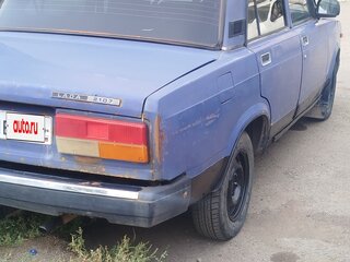 2007 Lada (ВАЗ) 2107, синий, 80000 рублей, вид 2