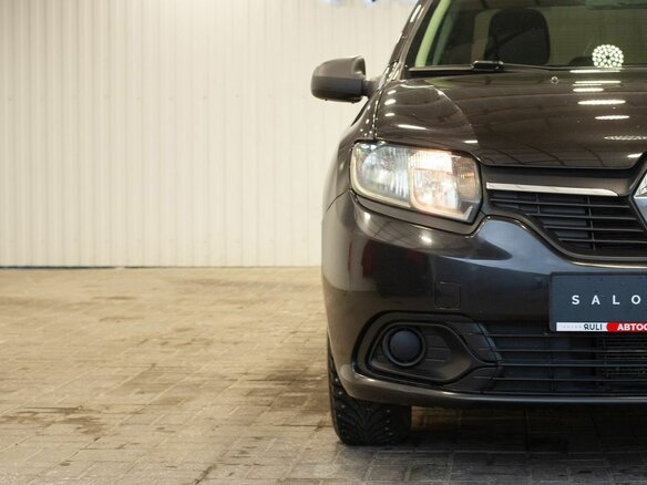 2015 Renault Logan II, чёрный - вид 5