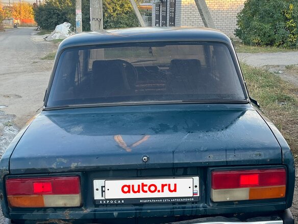 2007 Lada (ВАЗ) 2107, зелёный, 100000 рублей - вид 6
