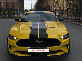 2018 Ford Mustang VI Рестайлинг, жёлтый, 3000000 рублей, вид 4
