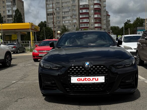 2021 BMW 4 серии 420d xDrive G22, G23, G26, чёрный, 5500000 рублей - вид 2
