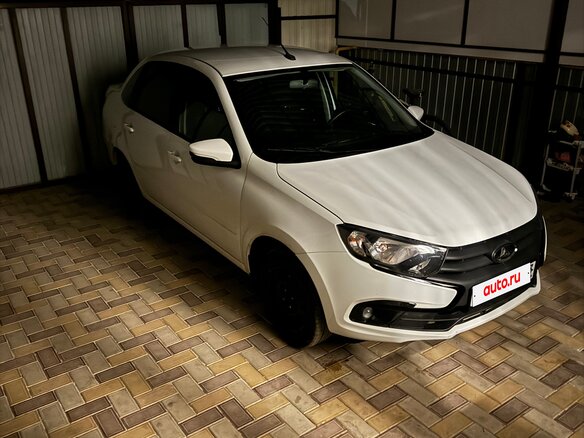 2023 Lada (ВАЗ) Granta I Рестайлинг, белый - вид 14
