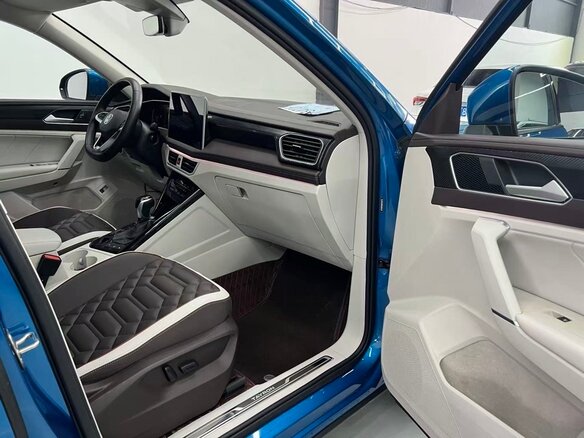 2022 Volkswagen Tayron I Рестайлинг, синий, 2650000 рублей - вид 12
