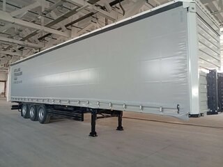 2023 CIMC Полуприцеп шторный, серебристый, 2950000 рублей, вид 1