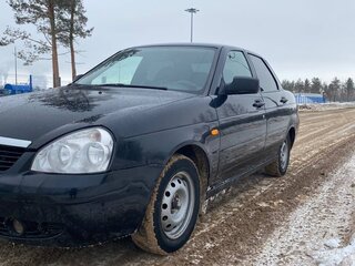 2008 Lada (ВАЗ) Priora I, чёрный, 230000 рублей, вид 1