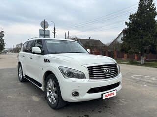 2014 Infiniti QX80 I, белый, 2400000 рублей, вид 3