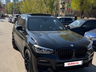 2021 BMW X3 30d xDrive III (G01), чёрный, 6500000 рублей, вид 4