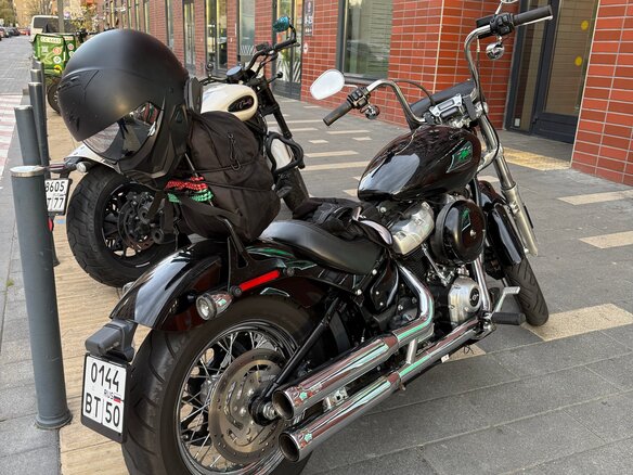 2021 Harley-Davidson Softail Standard, чёрный, 1250000 рублей - вид 6
