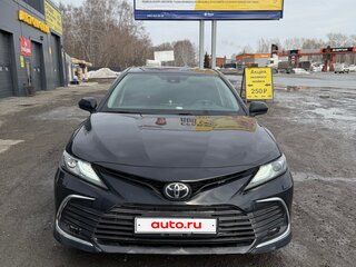 2021 Toyota Camry US Market VIII (XV70) Рестайлинг, чёрный, 2900000 рублей, вид 3