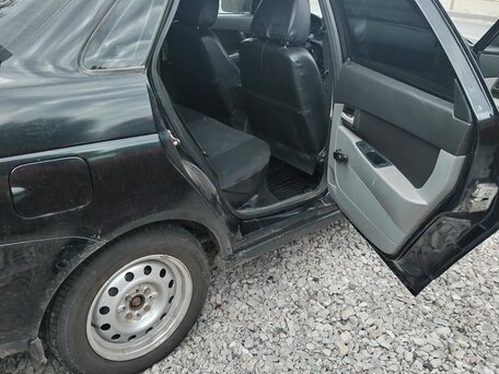 2011 Lada (ВАЗ) Priora I, чёрный, 200000 рублей, вид 4