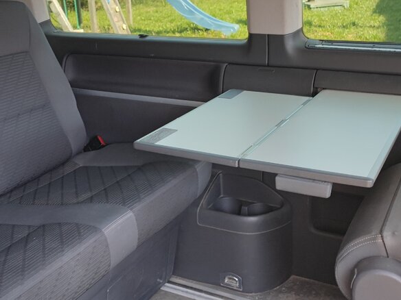 2012 Volkswagen Multivan T5 Рестайлинг, чёрный, 1870000 рублей - вид 14