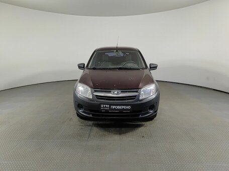 2015 Lada (ВАЗ) Granta I, пурпурный, 285000 рублей, вид 2