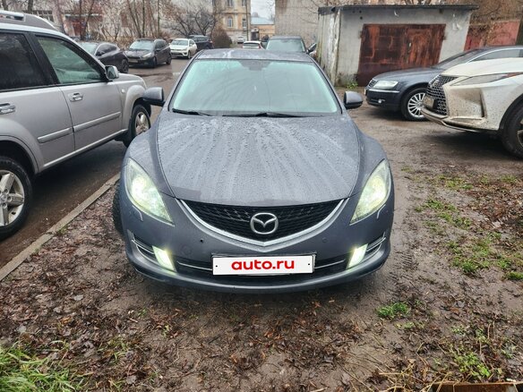 2008 Mazda 6 II (GH), серый, 750000 рублей
