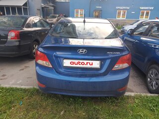 2012 Hyundai Solaris I, синий, 550000 рублей, вид 2