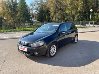 2009 Volkswagen Golf VI, чёрный, 500000 рублей, вид 1