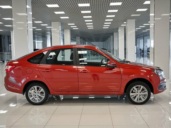 2022 Lada (ВАЗ) Granta I Рестайлинг, красный, 551000 рублей - вид 4