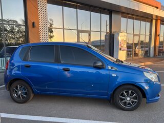 2009 Chevrolet Aveo I Рестайлинг, синий, 390000 рублей, вид 4