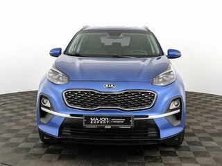 2020 Kia Sportage IV Рестайлинг, синий, 2100000 рублей, вид 2