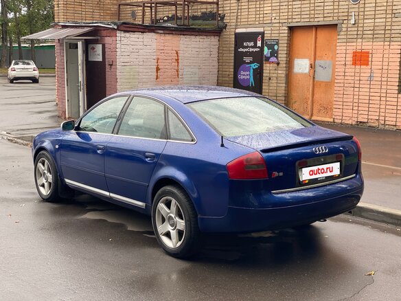 1998 Audi A6 II (C5), синий - вид 2