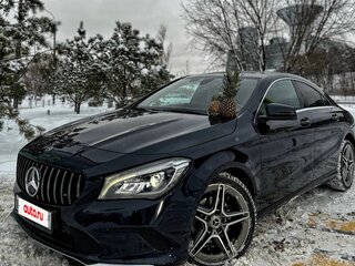 2017 Mercedes-Benz CLA 200 I (C117, X117) Рестайлинг, синий, 2200000 рублей, вид 1