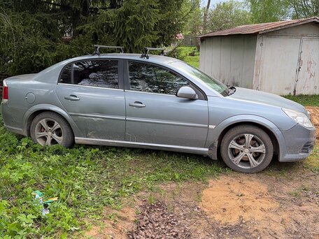 2007 Opel Vectra C Рестайлинг, серый, 320000 рублей, вид 2