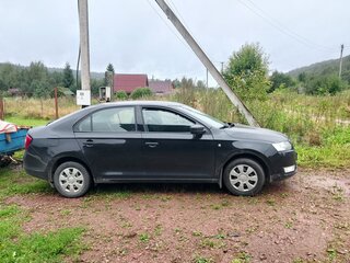 2016 Skoda Rapid I, чёрный, 840000 рублей, вид 4