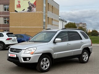2009 Kia Sportage II Рестайлинг, серебристый, 800000 рублей, вид 1