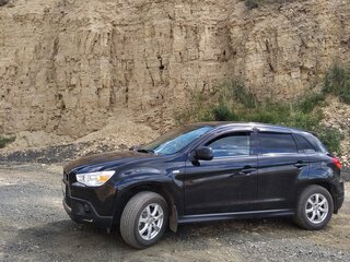 2013 Mitsubishi ASX I Рестайлинг, чёрный, 1250000 рублей, вид 2