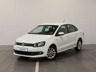 2015 Volkswagen Polo V, белый, 869000 рублей, вид 2