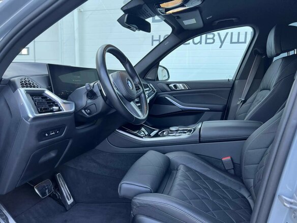 2023 BMW X5 30d IV (G05/G18) Рестайлинг, серый - вид 13