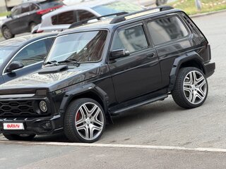 2019 Lada (ВАЗ) 2121 (4x4) Urban I Рестайлинг (2020), чёрный, 750000 рублей, вид 1