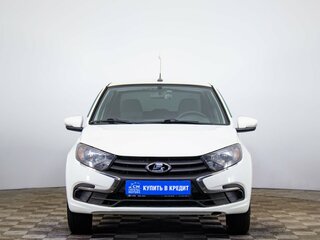 2020 Lada (ВАЗ) Granta I Рестайлинг, белый, 629000 рублей, вид 2
