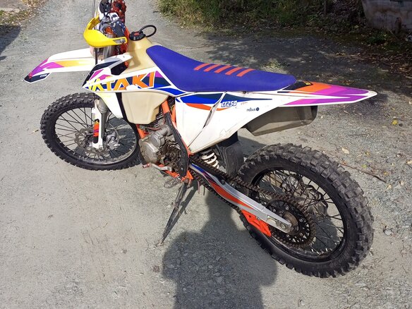 2022 Ataki EF 250R, фиолетовый, 145000 рублей