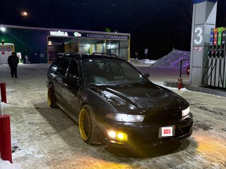 1997 Mitsubishi Legnum, чёрный, 690000 рублей, вид 1