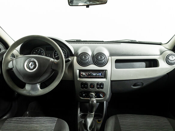2011 Renault Logan I Рестайлинг, бежевый, 349585 рублей - вид 12