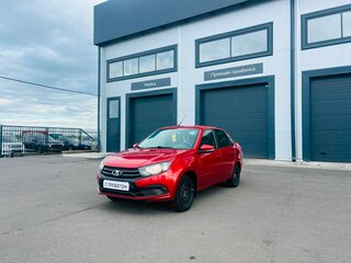 2022 Lada (ВАЗ) Granta I Рестайлинг, красный, 609000 рублей, вид 2