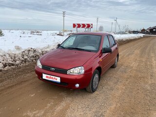 2008 Lada (ВАЗ) Kalina I, красный, 350000 рублей, вид 1