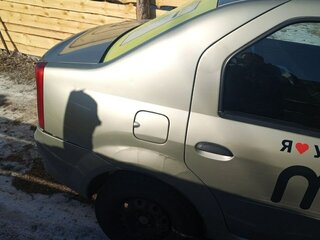2011 Renault Logan I Рестайлинг, бежевый, 300000 рублей, вид 4