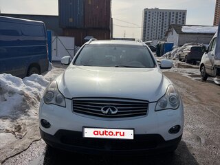 2008 Infiniti EX35 I (J50), белый, 950000 рублей, вид 2