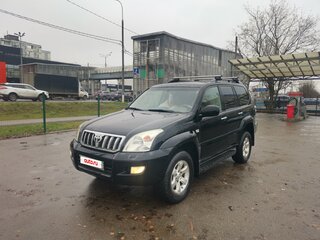 2004 Toyota Land Cruiser Prado 4-speed 120 Series, чёрный, 1400000 рублей, вид 1