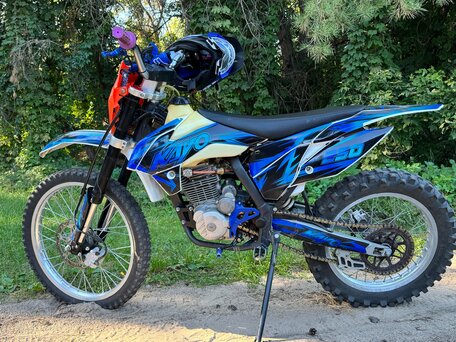 2022 Kayo K1 250 MX, синий, 119000 рублей, вид 4