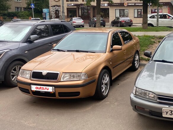 2001 Skoda Octavia I (A4) Рестайлинг, бежевый, 495000 рублей