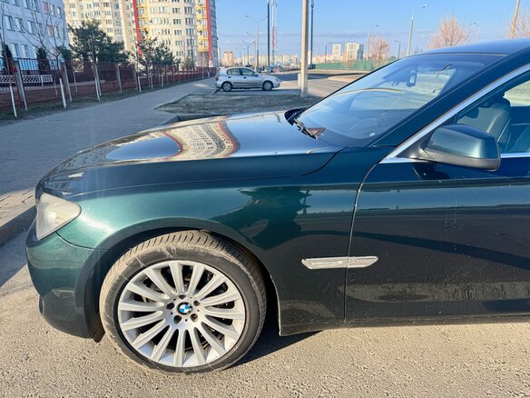 2009 BMW 7 серии 730d V (F01/F02/F04), зелёный, 1650000 рублей - вид 6