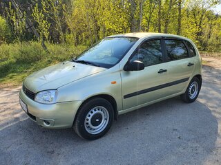 2008 Lada (ВАЗ) Kalina I, жёлтый, 295000 рублей, вид 2