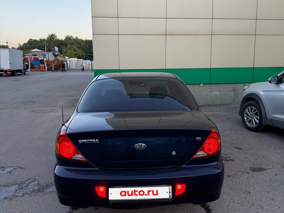 2007 Kia Spectra I Рестайлинг 2, синий, 455000 рублей - вид 4