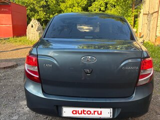 2015 Lada (ВАЗ) Granta I, серый, 270000 рублей, вид 4