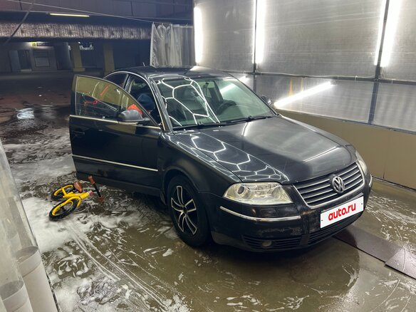 2004 Volkswagen Passat B5 Рестайлинг, чёрный, 440000 рублей - вид 16