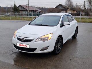 2011 Opel Astra J, белый, 450000 рублей, вид 1