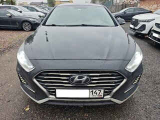 2018 Hyundai Sonata VII (LF) Рестайлинг, чёрный, 1300000 рублей, вид 2