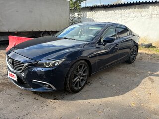 2016 Mazda 6 III (GJ) Рестайлинг, синий, 1300000 рублей, вид 1